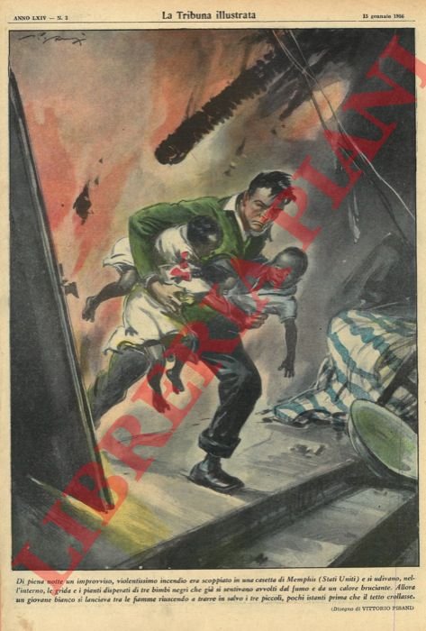 Di piena notte un improvviso, violentissimo incendio era scoppiato in …