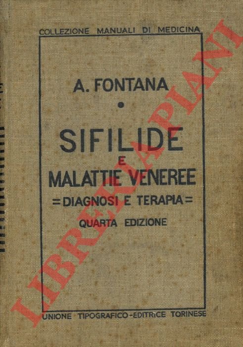 Diagnosi e terapia della sifilide e delle malattie veneree.