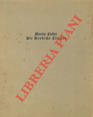 Die Deudsche Litaney.