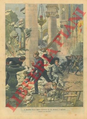 Disastro nella chiesa cattolica di San Michele a Berlino.