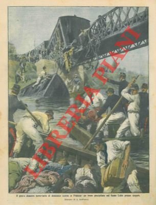 Disatro ferroviario in Francia: treno precipita nel fiume Loire.