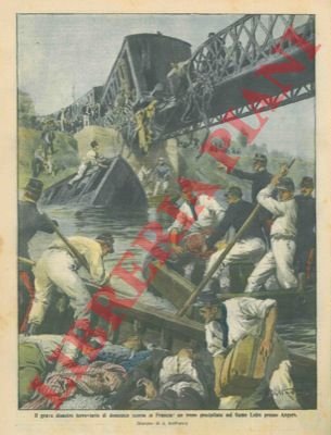 Disatro ferroviario in Francia: treno precipita nel fiume Loire.