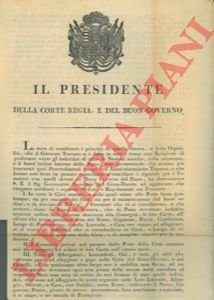 Disposizioni affinché tutti i forestieri che accedono alle città murate …