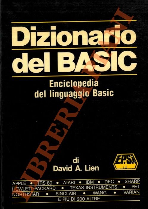 Dizionario del Basic. Enciclopedia del linguaggio Basic. | Immagine Gallery 2