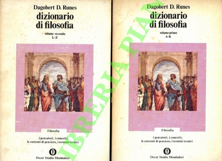 Dizionario di filosofia.