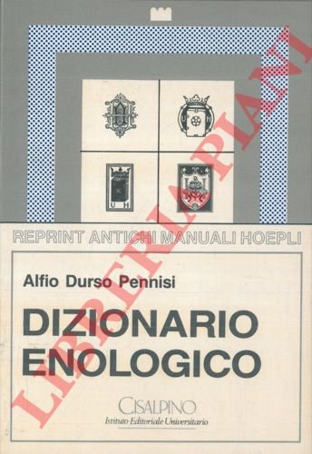 Dizionario enologico.