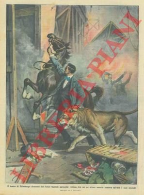 Domatore perisce mentre tenta di salvare dal fuoco un cavallo …