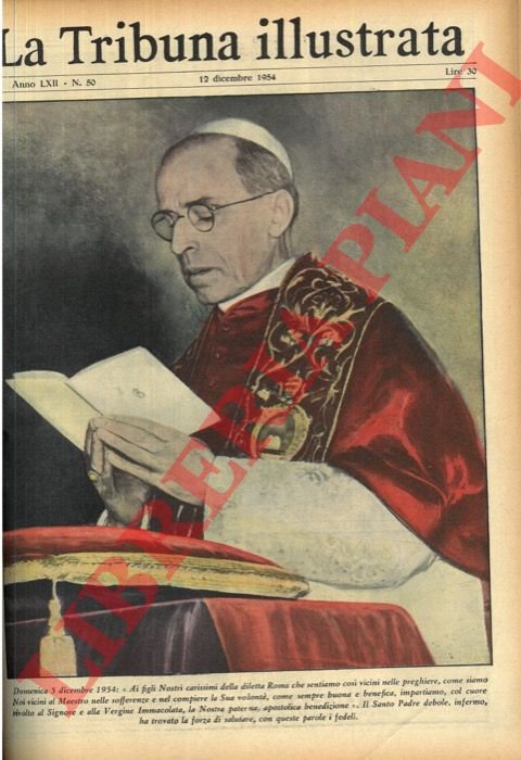Domenica 5 dicembre 1954: "Ai figli Nostri carissimi della diletta … | Immagine Gallery 3