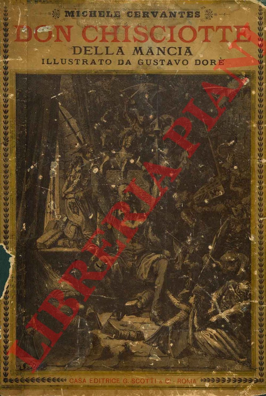 Don Chisciotte della Mancia. Illustrato da Gustavo Dorè.