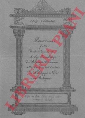 Donazione a vivi di uno stabile posto in via Barberia …