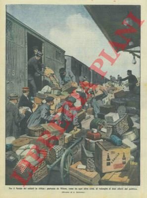 Doni offerti dagli italiani ai nostri soldati in Africa.