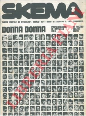 Donna donna. Skema. Numero monografico.