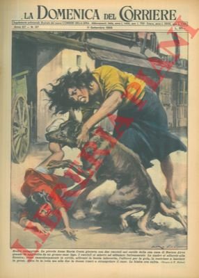 Donna strangola cane lupo che aveva aggredito la propria figlia.