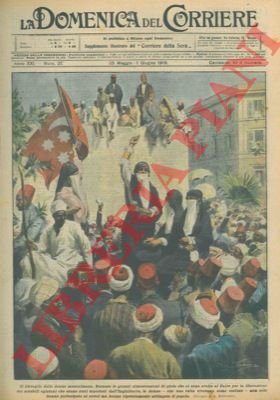 Donne arabe partecipano ai cortei per la liberazione dei notabili …