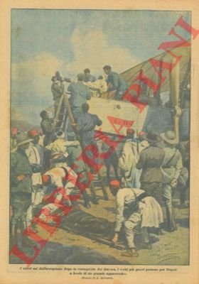 Dopo la conquista di Garian i feriti più gravi partono …