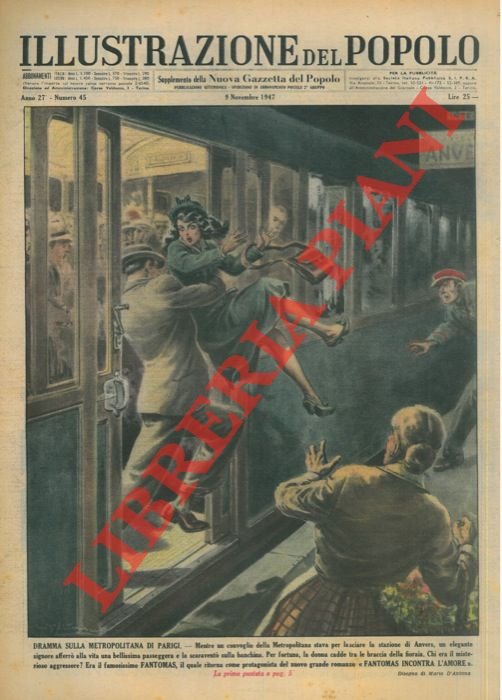 Dramma sulla metropolitana di Parigi. Mentre un convoglio della Metropolitana …