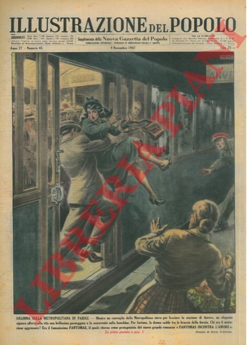 Dramma sulla metropolitana di Parigi. Mentre un convoglio della Metropolitana …