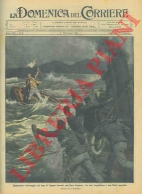 Drammatico salvataggio durante una burrasca sul lago.