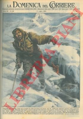 Due alpinisti italiani durante una spedizione sull'Himalaya, sorpresi da una …