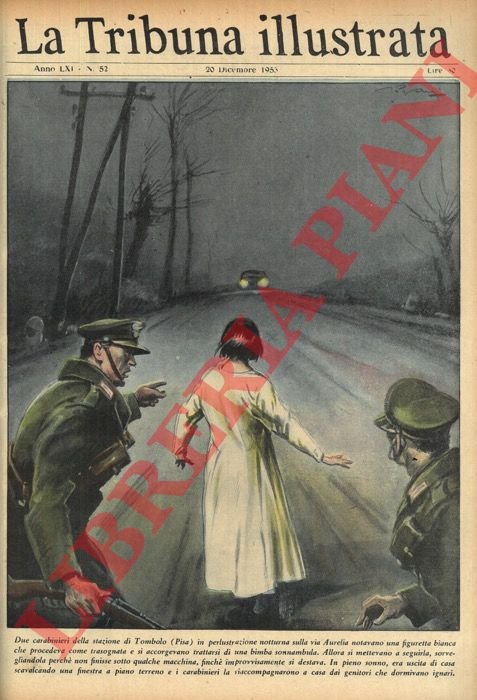 Due carabinieri della stazione di Tombolo (Pisa) in perlustrazione notturna …