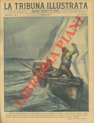 Due pescatori del Labrador, salvatisi da un naufragio, alla deriva …