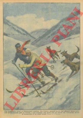 Due sciatori inseguiti da tre lupi affamati hanno sostenuto un'emozionante …