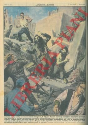 Due soldati tedeschi rimasti sepolti in un bunker sotterraneo semidemolito …