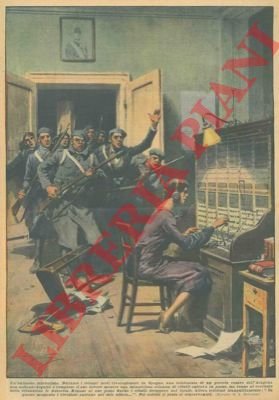 Durante i moti rivoluzionari in Spagna, una telefonista di un …