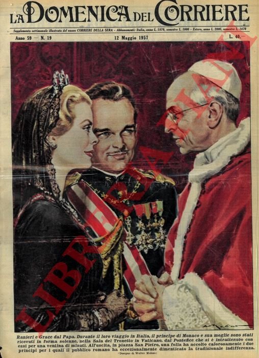 Durante il loro viaggio in Italia, il principe di Monaco …