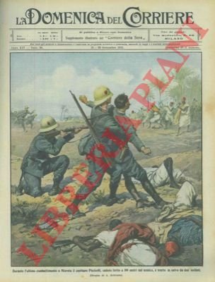 Durante l'ultimo combattimento a Misurata il capitano Piscicelli, caduto ferito, …