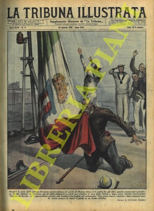 Durante la sosta della settima Divisione navale italiana nel porto … | Immagine Gallery 2