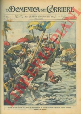 Durante le gare di nuoto si sfascia un palco e …