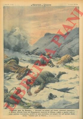 Durante un'azione sul fronte albanese - jugoslavo il soldato Alfredo …