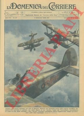 Durante una battaglia aerea nella regione dell'Ebro, due apparecchi legionari …