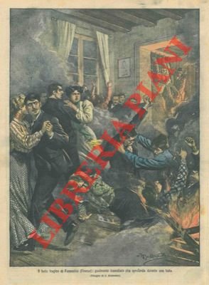 Durante una festa a Fucecchio (Firenze) il pavimento si incendia …