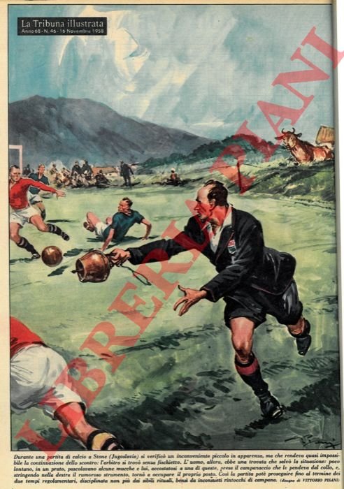 Durante una partita di calcio a Stone (Inghilterra) si verificò …