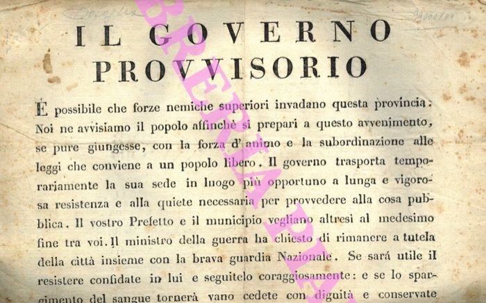 E' possibile che forze armate nemiche invadano . cedete con …