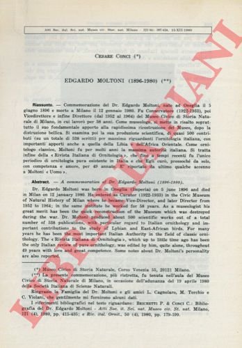 Edgardo Moltoni (1896-1980).