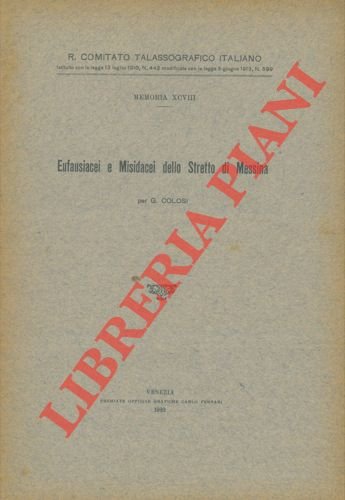 Efausiacei e Misidacei dello Stretto di Messina.