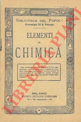 Elementi di chimica.