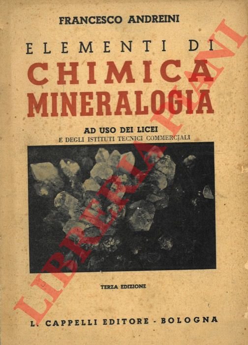 Elementi di chimica e mineralogia.