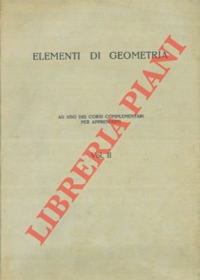Elementi di geometria.