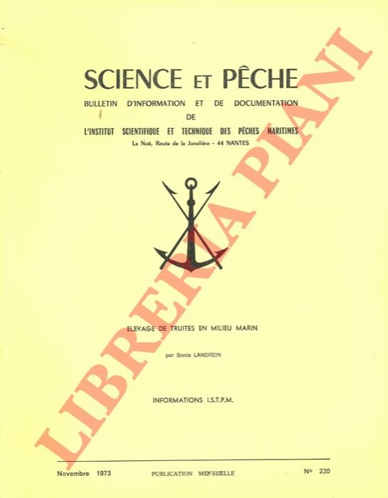 Elevage de truites en milieu marin.