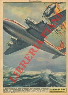 Elica di un aereo in volo s'inceppava e prendeva fuoco. …