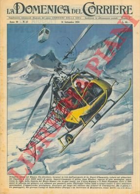 Elicottero precipita sul Monte Bianco.