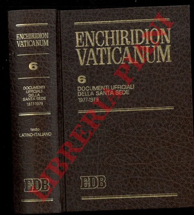 Enchiridion Vaticanum. 6. Documenti ufficiali della Santa Sede 1977-1979.