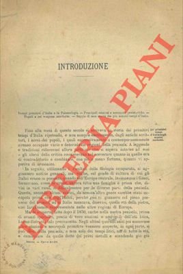 Epoca preistorica. = (Storia romana, re e repubblica).