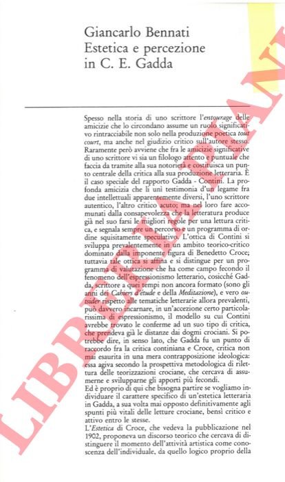 Estetica e percezione in C.E. Gadda. | Immagine Gallery 3
