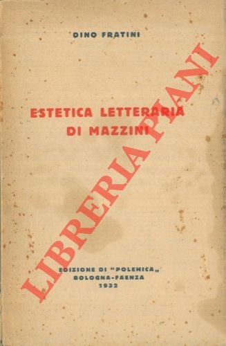 Estetica letteraria di Mazzini.