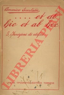 Et ab hic at ab hoc. 5. Iscrizioni caratteristiche di …